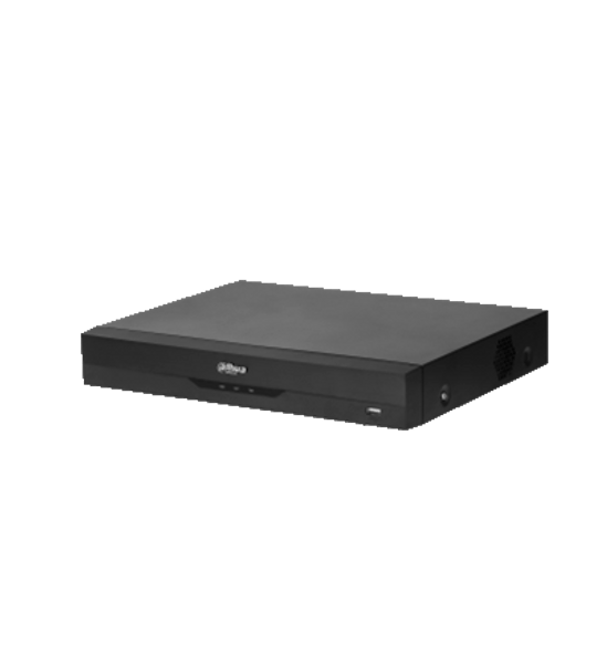 DAHUA XVR5108HE-I3 - DVR de 8 Canales 5 Megapixeles Lite/ WizSense/ H.265+/ 8 Canales +4 IP/ Hasta 12 Ch IP/ 1 Canal de Reconocimiento Facial/ SMD Plus/ Protección Perimetral/ 1 Puerto SATA/ 8&3 E&S de Alarmas/ 8 Entradas de Audio/ IoT&POS
