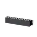 LINKEDPRO LP-ORG-02 Organizador de Cables Horizontal de 2U para Rack de 19", Fabricado en Polímero Resistente a Deformaciones y Rayones, Pintura negra electrostática para mayor durabilidad Material de plástico ABS resistente 