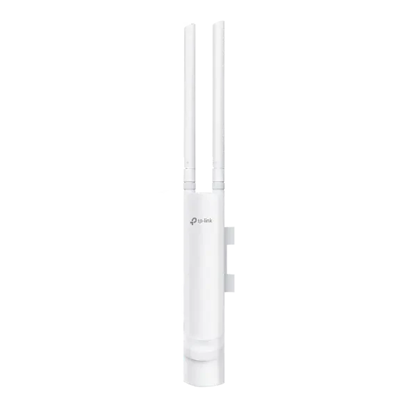 TP-LINK EAP110OUTDOOR Punto de acceso WiFi / Frecuencia 2.4 GHz N 300 / Aplicaciones para Exterior / Configuración Stand-Alone o Por Controlador / Protección Exterior IP65 / Alimentación PoE Pasivo 24 Vcc 