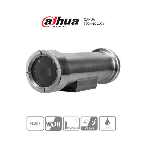 DAHUA EPC230U - Cámara IP Antiexplosión Resolución de 2 MP/ Lente Mot. 4.5 a 135mm