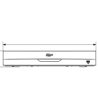 DAHUA XVR5232AN-4KL-I3 - DVR de 32 Canales 4k/ 8 Megapixeles/ WizSense/ Con IA/ 6 Canales de Reconocimiento Facial/ H.265+/ Hasta 32 Canales IP/ Codificación IA/ SMD Plus/ 2 Bahías de Discos Duros