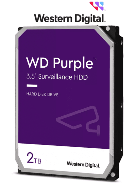 WESTERN WD22PURZ - Disco Duro 2TB Purple 