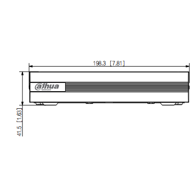 DAHUA KITXVR1B04-I+HFW1200CMA -Kit de 4 canales con cámaras de 2MP y audio. Incluye DVR Cooper-I WizSense con IA y H.265+, 4 cámaras metálicas con micrófono integrado.