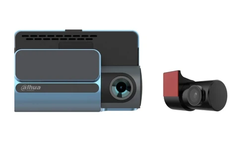 DAHUA DHI-DAE-HC3511GW-S8 Cámara de Video Dashcam S8 para Auto, 4K Ultra HD, MicroSD, máx. 128GB, Negro Imagen de ultra alta resolución 3840P × 2160P, amplio campo de visión, pantalla de 3 pulgadas. Grabación frontal y trasera. 