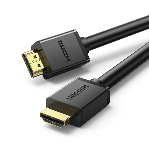 Ugreen 10109 Cable HDMI 2.0 4K@60Hz | 5 metros | HDR | 3D | HEC (Canal Ethernet HDMI) | ARC (Canal de Retorno de Audio | Color Profundo de 48 bits | Audio de 32 canales | HDCP | Dolby True HD 7.1 | 18 Gbps | Multiple Blindaje | Calidad Premium 