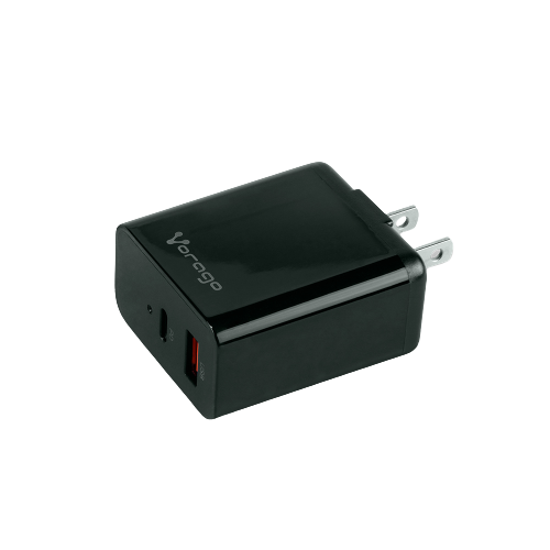 VORAGO AU-350-BK CARGADOR PARED USB A/C 
