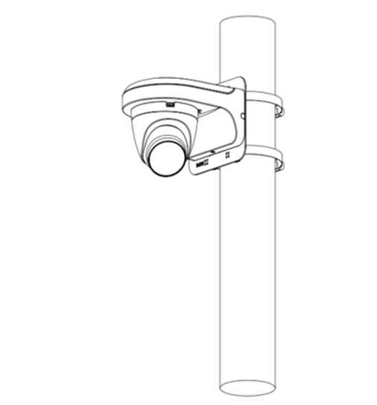 DAHUA HAC-HDW1209TLQN-A-LED - Cámara Domo Full Color de 2 MP. Lente fijo 2.8 mm con ángulo de 103°, micrófono integrado, iluminación LED de 20 m, tecnología Starlight, DWDR,