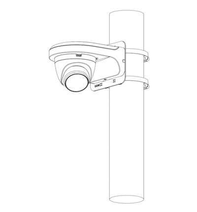DAHUA HAC-HDW1239TLQN-A-LED - Camara Domo de 2 Megapixeles/ Full Color/ Lente de 2.8 mm/ 107 Grados de Apertura/ WDR Real de 130 dB/ 20 Metros de Iluminación/ Microfono Integrado/ IP67/ Facil Instalación