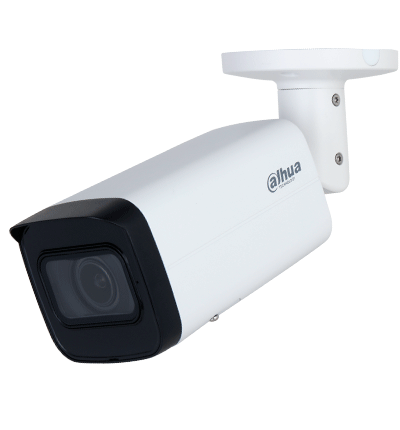 DAHUA IPC-HFW2441T-ZS - Cámara IP Bullet de 4 Megapíxeles/ Lente Motorizado de 2.7 a 13.5 mm/ WizSense/ IR de 60 Metros/ SMD Plus/ Protección Perimetral/ Ranura para MicroSD/ IP67/ Ik10