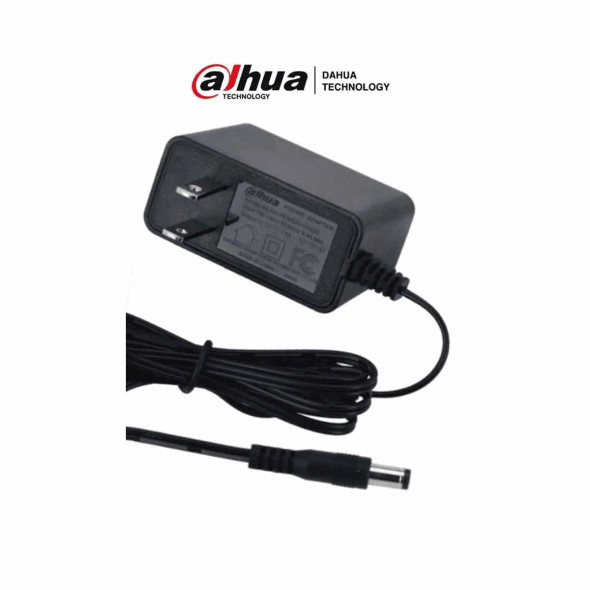 DAHUA PFM320-010US - Fuente de Poder de 12 Vcc 1 Amper/ FCC, EN6236B/ Entrada de 100-240 VAC/ Protección de Sobre Corriente y Voltaje/ Cable de 1.5 Mts/ Especial para Camaras de CCTV