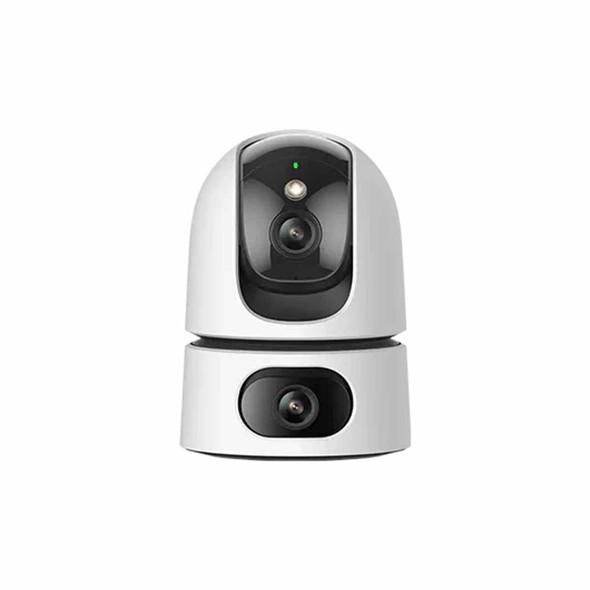 IMOU Ranger Dual (IPC-S2XN-10M0WED) - Cámara IP WiFi Dual de 10 Megapixeles Full Color con Inteligencia Artificial / Lente Fijo de 5 MP + Lente PT de 5 MP / Microfono y Altavoz Integrados / Ranura MicroSD / 15 Metros de Visión Nocturna/