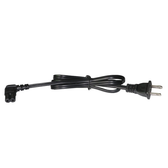 EPCOM ACCORDL-1M Cable de Alimentación Eléctrica para 120-240 Vca / 1 Metro / 2 Clavijas tipo Americano / Conector en Forma tipo L