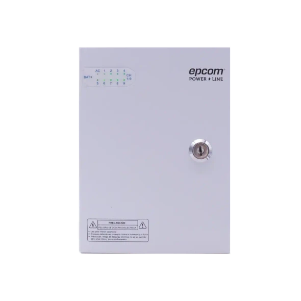 Epcom XP9DC16HD Fuente PREMIUM/ 11-15 V/ 9 canales/ 16 A/ Alta tecnología en seguridad/ Doble ventilador/ Hasta 1.8 Amperes por Salida/ Filtro de ruido por canal/ Diseño de alta gama