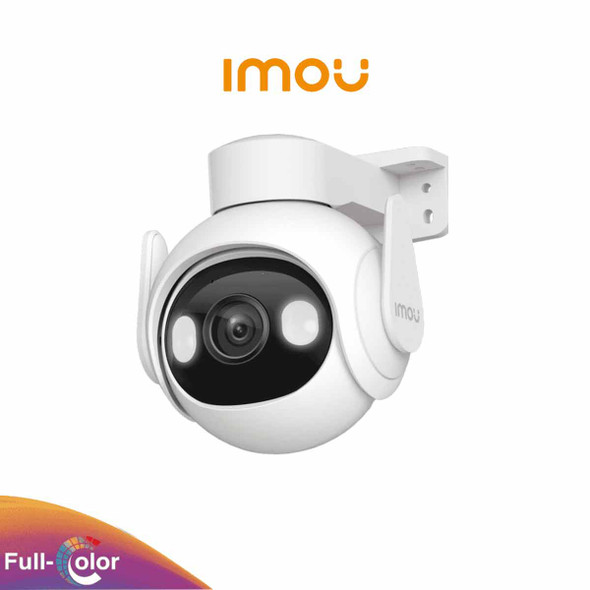 IMOU Cruiser 2 2k (IPC-GS7EN-3M0WE) - Cámara IP PT WiFi de 3MP, Full Color, con IMOU SENSE, audio bidireccional, sirena de 110dB, seguimiento inteligente, detección avanzada, IP66 y ranura MicroSD
