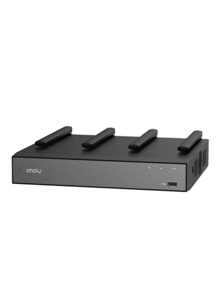 IMOU NVR-N110W-8A0E Nvr 10 canales - Micrófono y altavoz integrados - Emparejamento automatico con camaras Imou - Control por APP-| Compatible con Wi-Fi 6 de doble banda - HDD 16TB - 90 Mbps