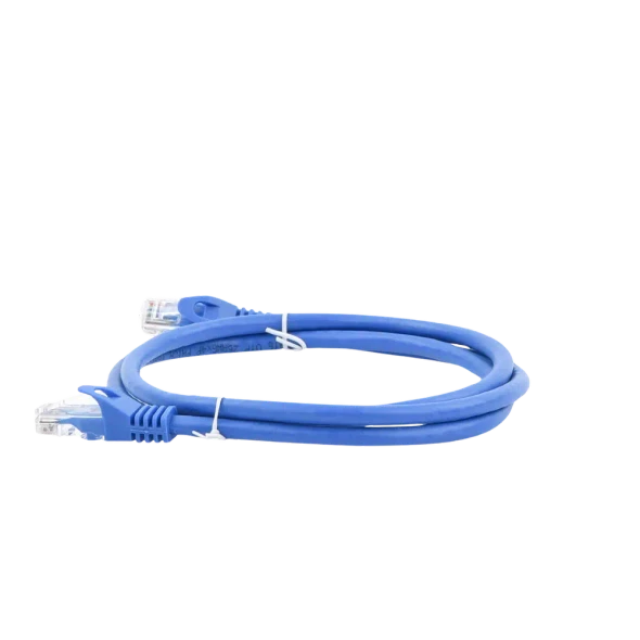 LINKEDPRO LP-UT6-100-BU Cable de parcheo UTP Cat6 - 1 m - azul Cumple normas IEEE 802.3/3u/3ab para LAN Transmisión de datos 10/100/1000 Base-TX, supera 1 Gbps Impedancia característica de 100 Ohms