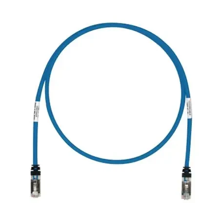 LINKEDPRO LP-UT6-100-BU Cable de parcheo UTP Cat6 - 1 m - azul Cumple normas IEEE 802.3/3u/3ab para LAN Transmisión de datos 10/100/1000 Base-TX, supera 1 Gbps Impedancia característica de 100 Ohms