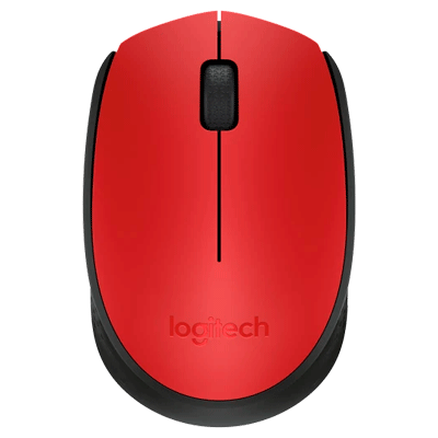 LOGITECH M170R MOUSE INALAMBRICO ROJO