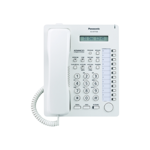 PANASONIC KX-AT7730X TELEFONO MULTILINEA  TELEFONO ALAMBRICO PANTALLA LCD (1004633)