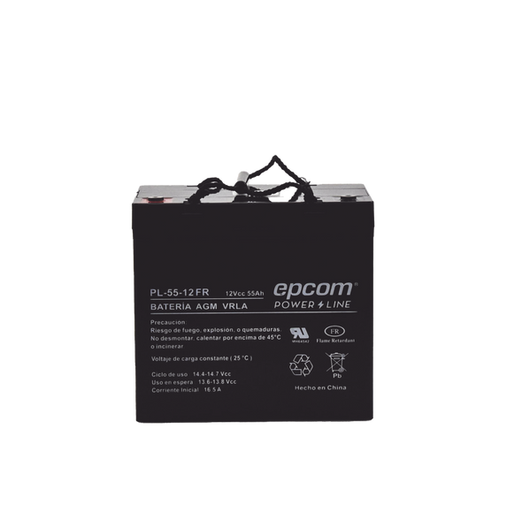 PL-5512-FR Batería de respaldo / 12 V, 55 Ah / UL / (1015033)
