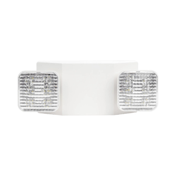 SFIRE SF700W Luz LED de Emergencia Dual LED /150 lúmenes/Luz fría/Batería de Respaldo Incluida/Botón de test.