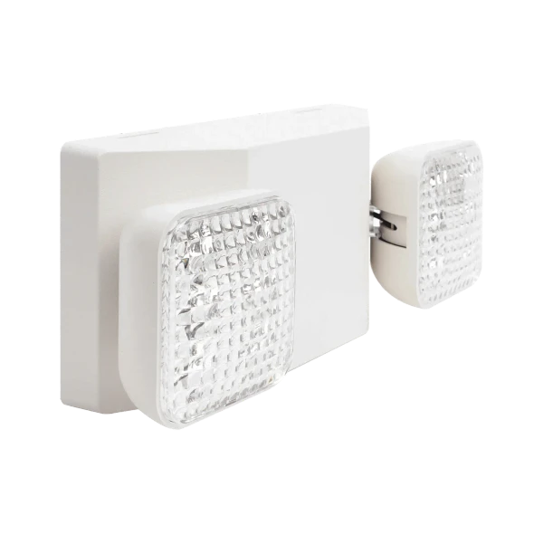 SFIRE SF700W Luz LED de Emergencia Dual LED /150 lúmenes/Luz fría/Batería de Respaldo Incluida/Botón de test.