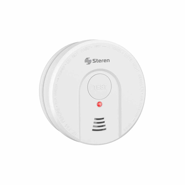 STEREN ALA-HUM ALARMA DE HUMO CON ZUMBADOR 