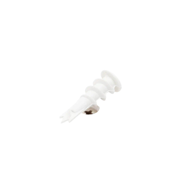 THORSMAN TH-TAP-38 TPD Taquete auto-perforable color blanco (100pzs) (1301-01100) Taquete auto-perforable para muros sin taladrar Carga recomendada 5 kg, ideal para Tablaroca Resistencia a extracción de 5 kg garantizada 