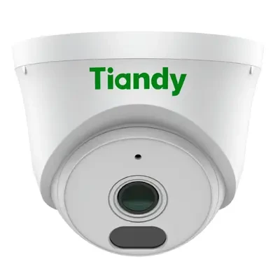 TIANDY TC-C320N SPEC:I3/E/Y/2.8MM/V2.0 2MP AK CAMARA TORRE IP - DOMO - LENTE FIJO - 2.8MM - IR 30M - CARCASA POLICARBONATO - MICROFONO - POE - INTERIOR - AUDIO.