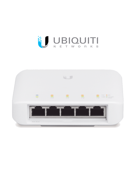 UBIQUITI USW-FLEX Switch UniFi para exterior IP55 de 5 puertos 10/100/1000 