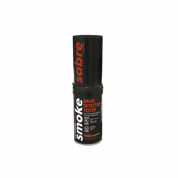 SDI SABRE Probador de detectores de humo Sintético En Aerosol 2.6 oz, Libre De Silicona, 100% Biodegradable, No Contamina Los Detectores, Uso Manual, Listado UL 