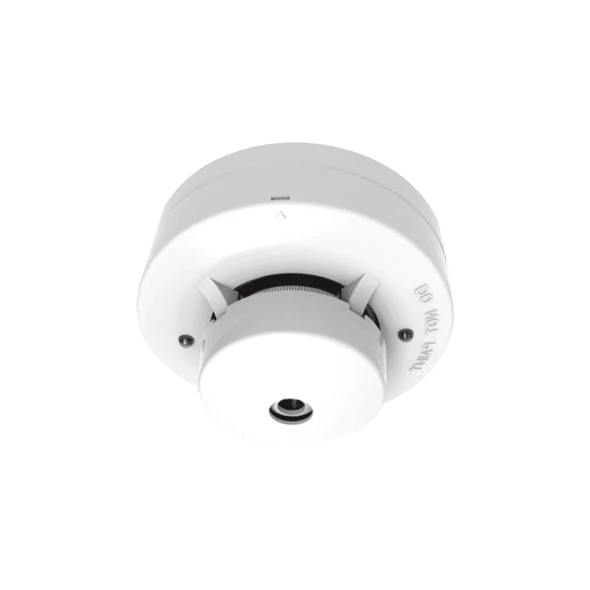 HIKVISION DS-PDSMK-4BAR Detector de Humo Fotoeléctrico No Direccionable de 4 Hilos / Soporta Funcionalidad Autónoma (Buzzer Integrado) / Indicadores LED