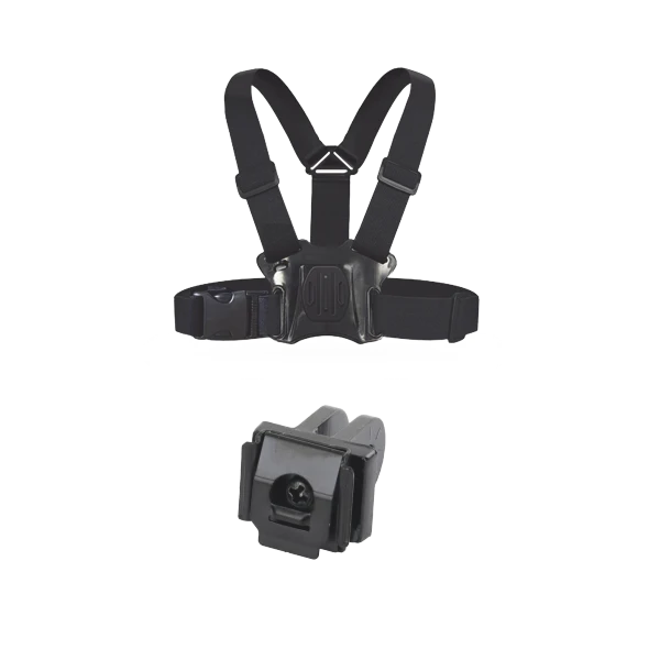 HIKVISION DS-MH1711-HM/K Kit de Arnes de Pecho y Adaptador para Body Cam HIKVISION / Compatible con DS-MH2311 y DS-MCW406.