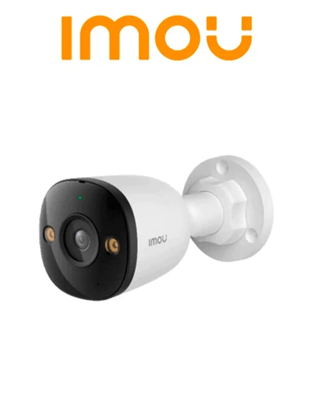 IMOU PS3D - 5MP Camara Bala - 5MP - PoE - IP67 - H - 265 - Smart Color (Color 24 - 7) - Deteccion de Humanos y Vehiculos - Microfono - Soporta Micro SD 512GB - AOR MODE - ONVIF