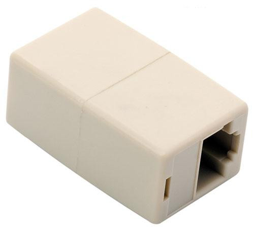 STEREN 300-039 COPLE RED LINEAL P/EXT,Cople o adaptador de unión con conectores hembra (jack) RJ45, para extensión de cable de red. 