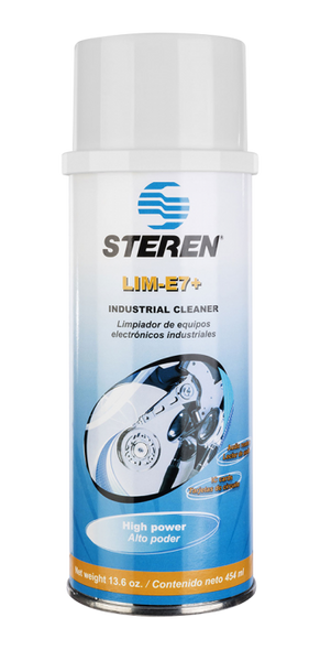 STEREN LIM-E7+ LIMPIADOR Y DESENGRASANTE DE ALTO PODER PARA SISTEMAS,MECANICOS Y ELECTRONICOS