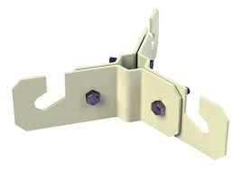 SYSCOM SLM-BR BRACKET PARA MASTIL DE SUJECION DE RETENIDA (Para mást. de 1" a 2" Diam. Ext.)