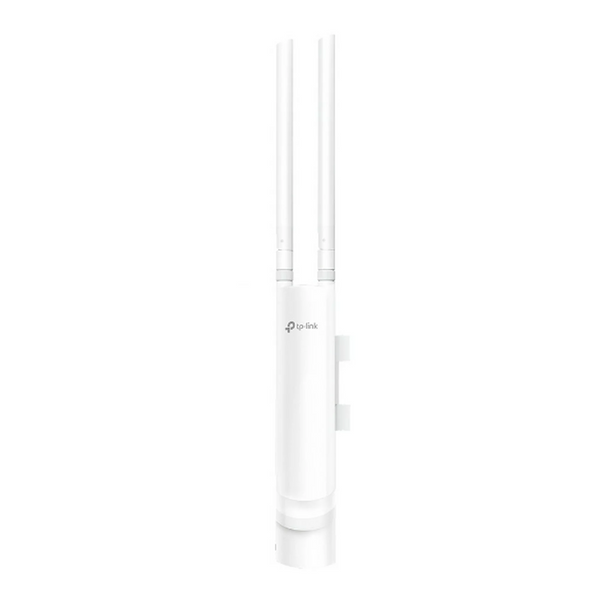 TP-LINK EAP110OUTDOOR Punto de acceso WiFi / Frecuencia 2.4 GHz N 300 / Aplicaciones para Exterior / Configuración Stand-Alone o Por Controlador / Protección Exterior IP65 / Alimentación PoE Pasivo 24 Vcc 
