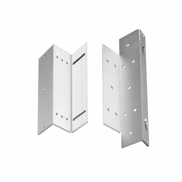 ACCESSPRO BZL600N Chapa Magnética de 600 lbs con LED Ultra-brillante, Sensor de Estado de Placa y Sin Magnetismo Residual, Fuerza de sujeción de 280 kg (600 lbs) Voltaje seleccionable de 12/24 VCC con +10%.