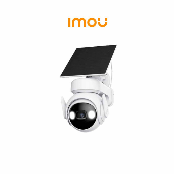 IMOU CELL PT LITE Kit (IPC-K9ECN-3T0WE/FSP12-TYPEC) - Kit de Cámara WiFi Cell PT LITE de 3MP con panel solar, lente de 2.8mm y 88° de apertura, audio bidireccional y sensor PIR integrado para detección precisa.