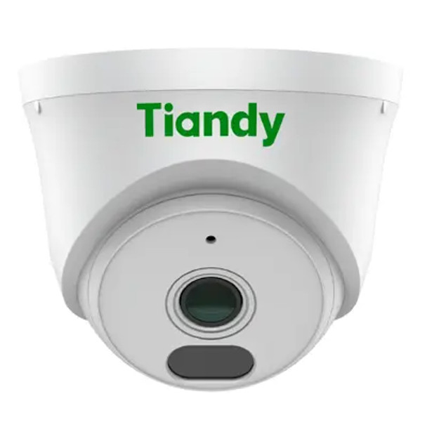 TIANDY TC-C320N SPEC:I3/E/Y/2.8MM/V2.0 2MP AK CAMARA TORRE IP - DOMO - LENTE FIJO - 2.8MM - IR 30M - CARCASA POLICARBONATO - MICROFONO - POE - INTERIOR - AUDIO.