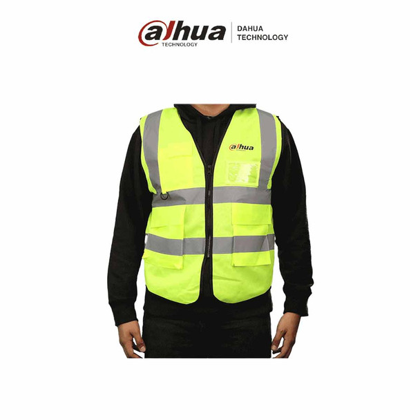 DAHUA MATPRO2414 - Chaleco Amarillo Material Fluorescente con Logotipo Dahua/ Promocional