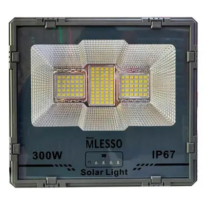 MLESSO M-TYNGD0060300 REFLECTOR CON PANEL SOLAR DE 300W/ LUZ BLANCA/ 6500K