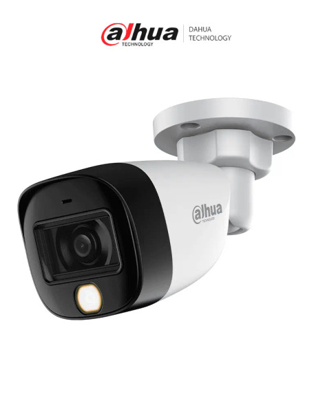 Dahua HAC-HFW1801C-IL-A Cámara Bullet 4K 8MP con Dual Light Inteligente y Micrófono Integrado