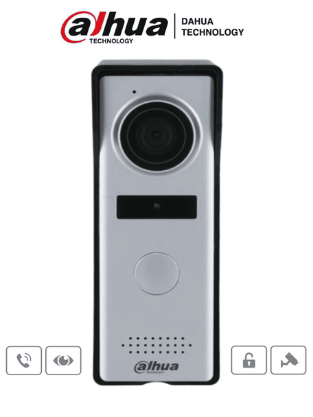 DAHUA VTO1000J - Frente de calle analógico IP66 / Compatible con KTA01 & KTA02,uso residencial u oficina el cual permite tener una perfecta visión ya que cuenta con una cámara 1.3 megapíxeles.