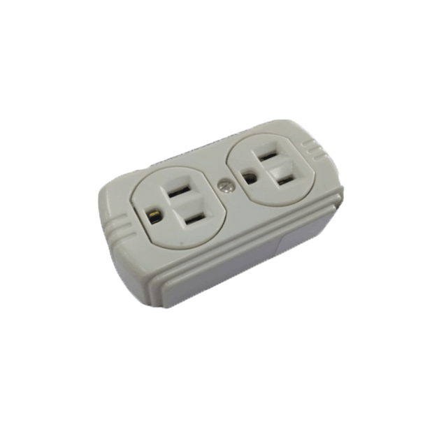 VOLTECK COSO-DAG CONTACTO DE SOBREPONER CONTACTO DE SOBREPONER/DUPLEX/ 2POLOS/COLOR MARFIL