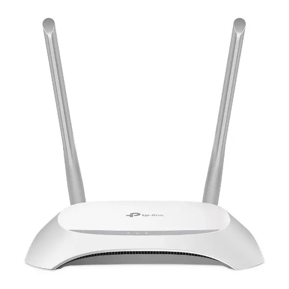 TP-LINK TL-WR840N-V2 - Router inalámbrico con velocidad de hasta 300Mbps, WiFi 4 802.11n/b/g en 2.4 GHz, 2 antenas con 4 modos: Router, Extensor de Rango, Punto de Acceso y WISP, 1 puerto WAN FE y 4 puertos LAN.