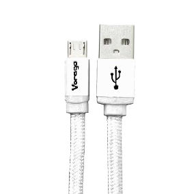 VORAGO CAB-113BCO CAB USB-MICROUSB BLANCO 