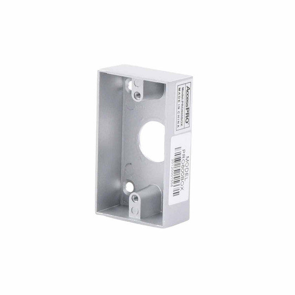 ACCESSPRO PRO800-BOX CAJA CROMADA PARA INSTALACION DEL BOTON DE SALIDA