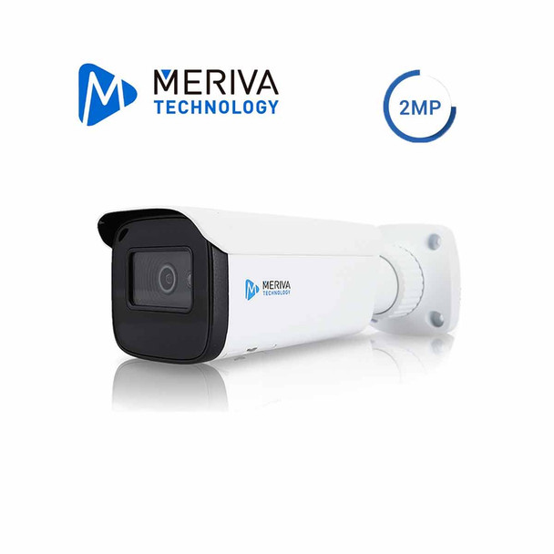 CAMARA IP BULLET MERIVA TECHNOLOGY MOB-E300F / 2MP / H.265 / 3.6MM 